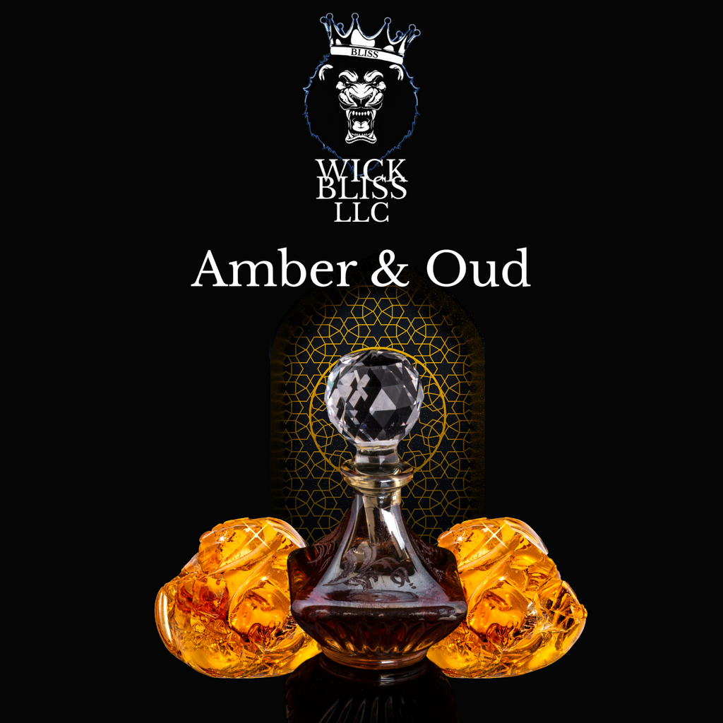 Flameless Candle - Amber & Oud
