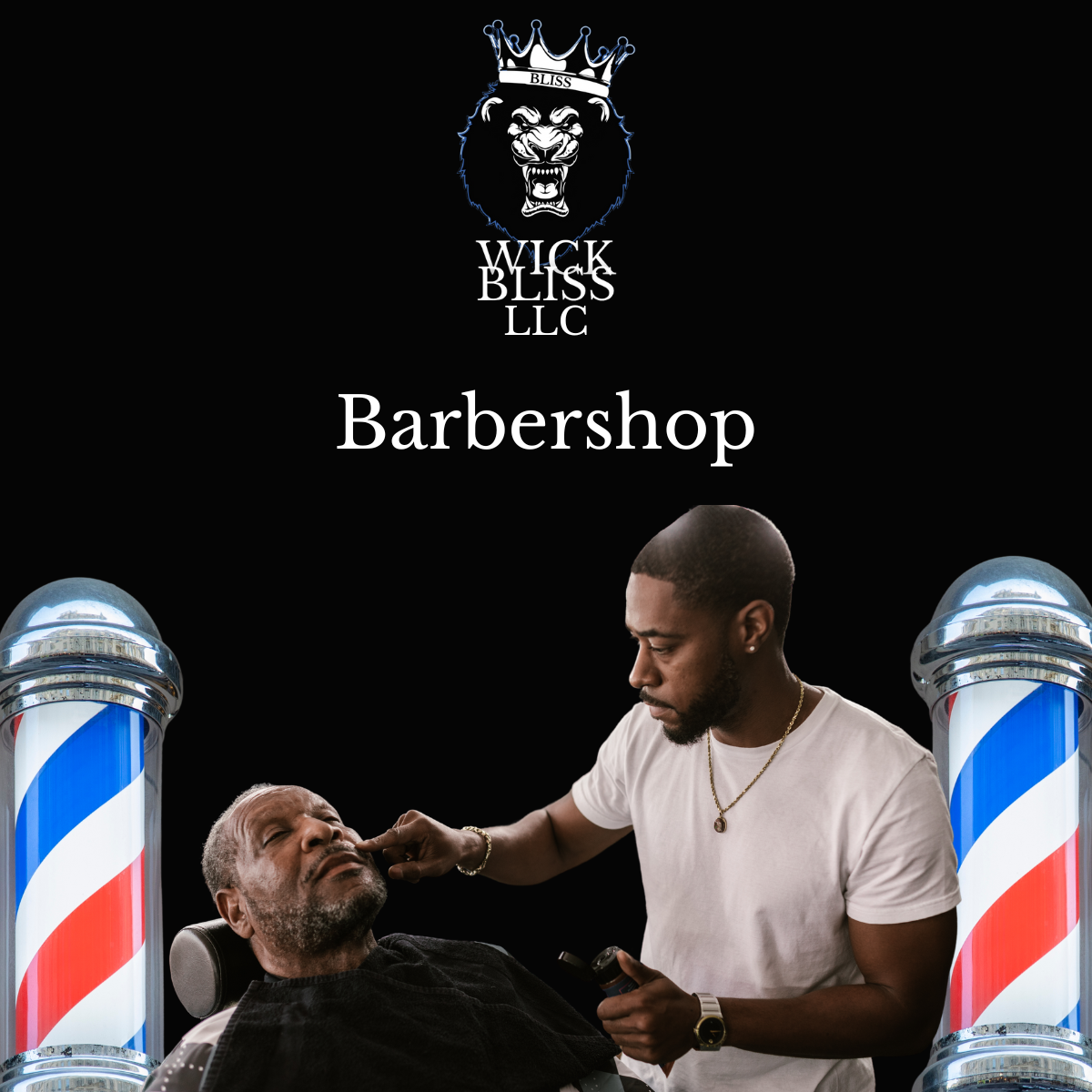 Flameless Candle - Barbershop