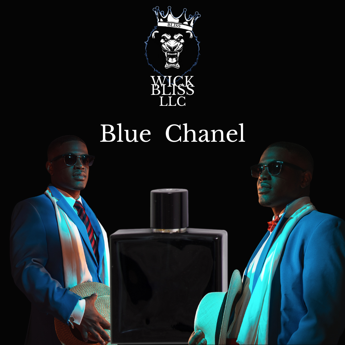 Flameless Candle - Blue Chanel