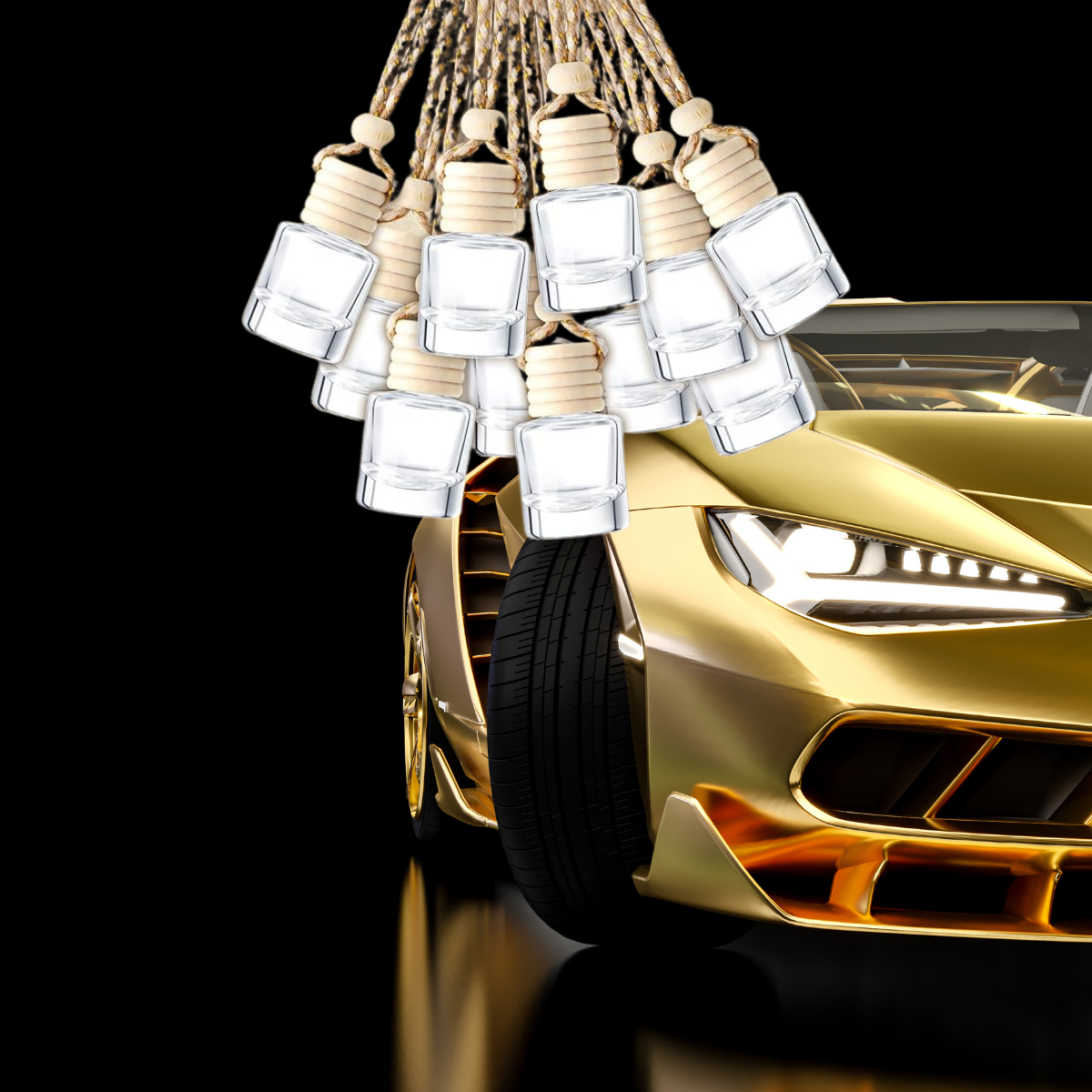 Car Air Freshener (Single Pack) - Amber & Oud