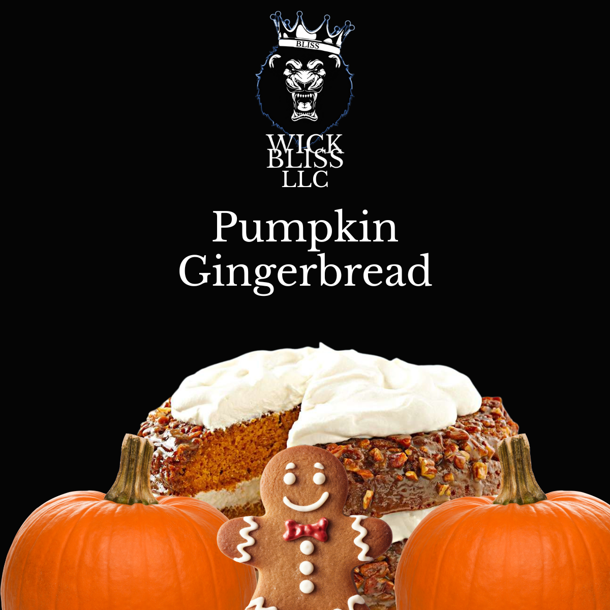 Flameless Candle - Pumpkin Gingerbread