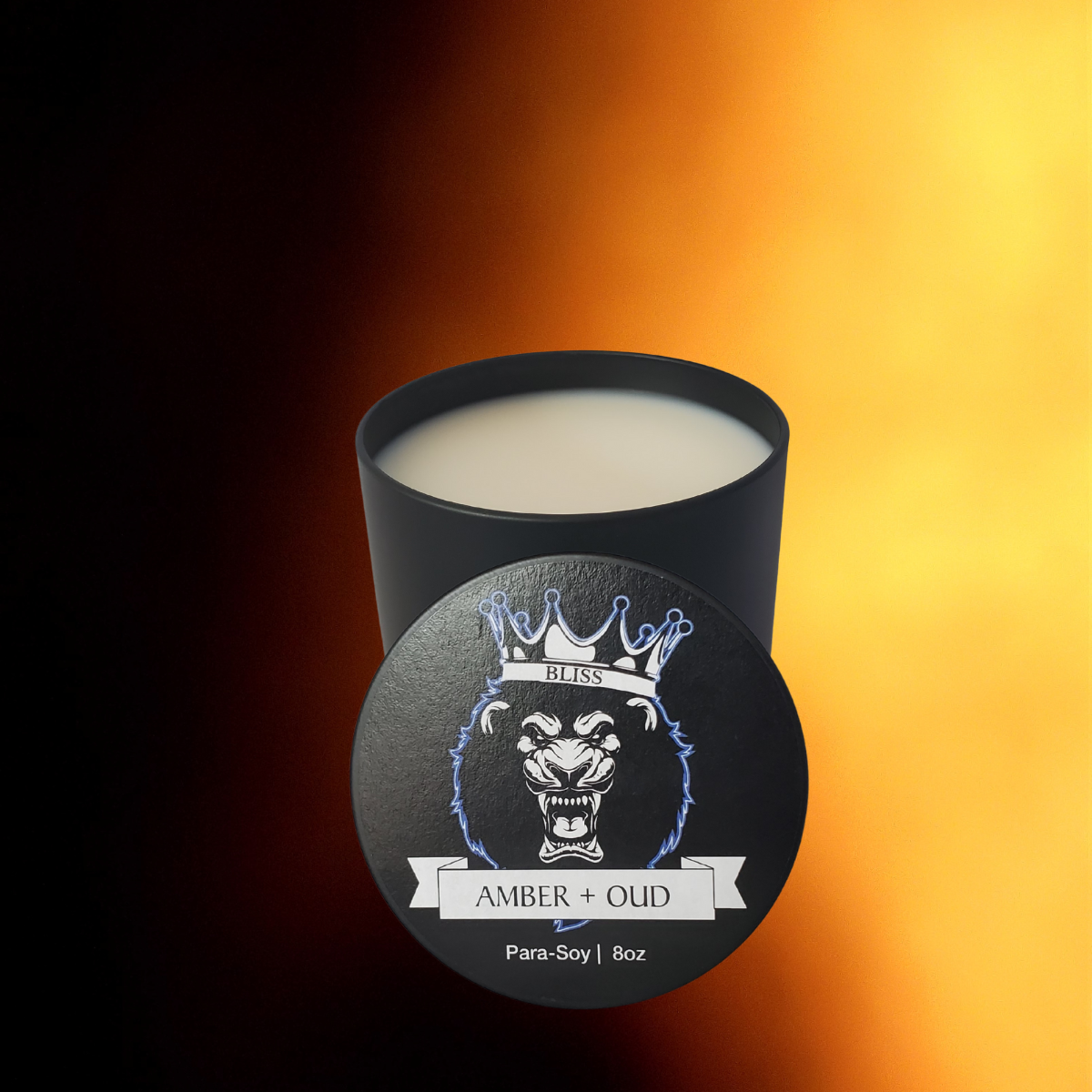 Flameless Candle - Amber & Oud