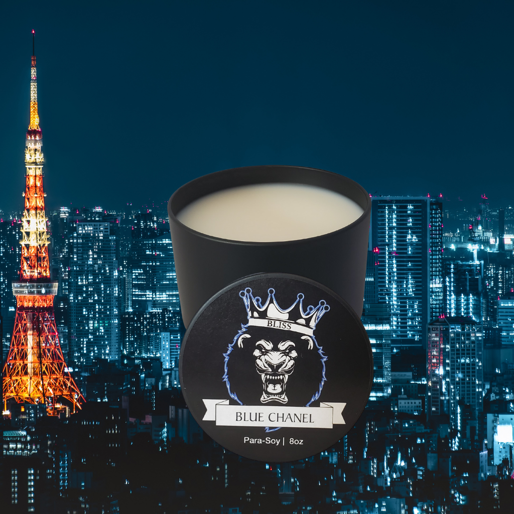 Flameless Candle - Blue Chanel